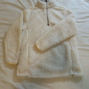 Cozy Cream Sherpa Pullover